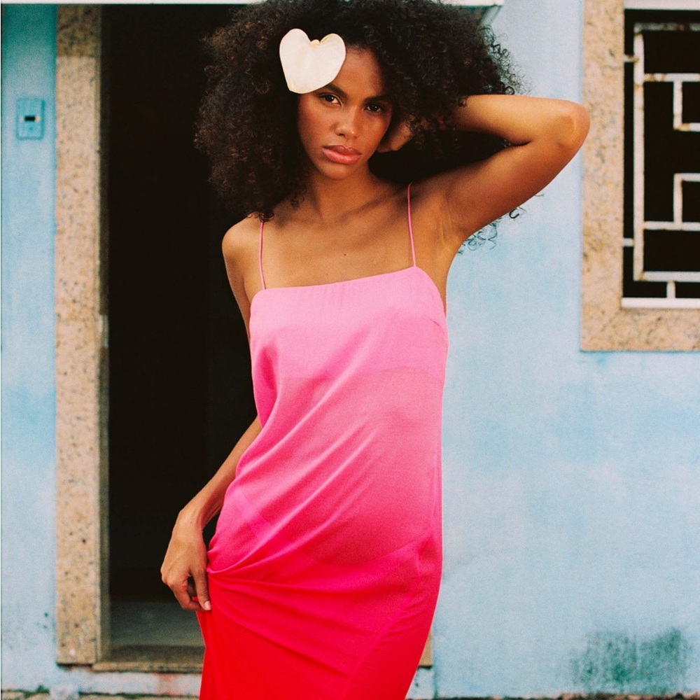 Rat and Boa ARABELLA DRESS PINK
